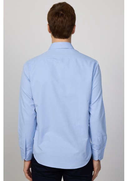 Uzun Qol Açıq mavi rəngli  Köynək