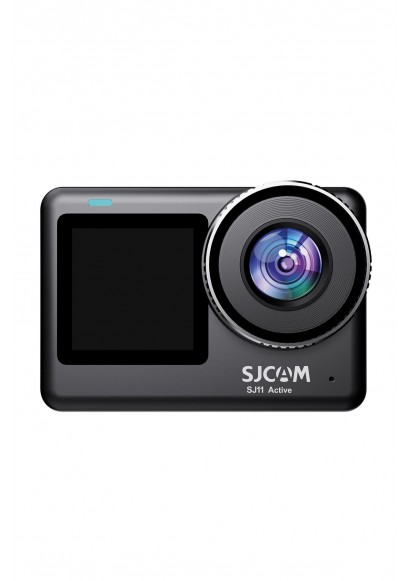 SJCAM Sj11 Active Dual Screen 20mp 5ghz Wi-fi 4k Uhd H.265 154° 1300mah Aksiyon Kamerası Siyah