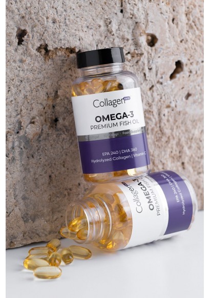 Omega -3 premium balıq yağı